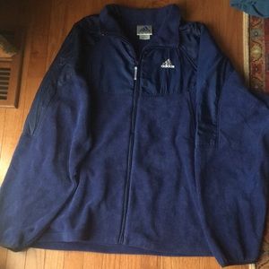 Mens adidas quarter zip fleece
